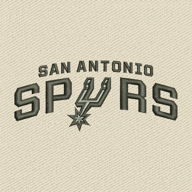 San Antonio Spurs Logo Stickdatei