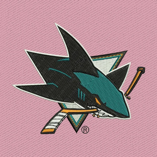 San Jose Sharks Ice Hockey Team Logo Stickdatei