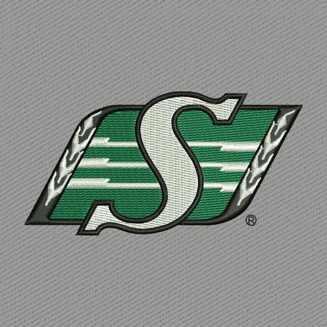 Saskatchewan Roughriders Football Team Logo Stickdatei
