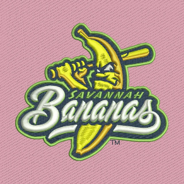 Savannah Bananas Baseball Team Logo Stickdatei