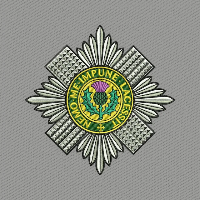 Scots Guards Logo Stickdatei