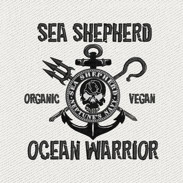 Sea Shepherd Ocean Warrior Anchor Emblem