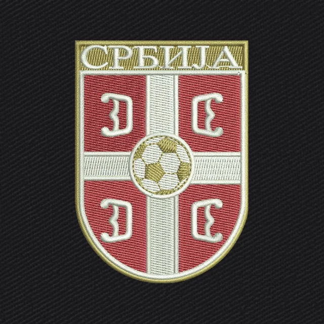 Serbia National Football Team Logo Stickdatei