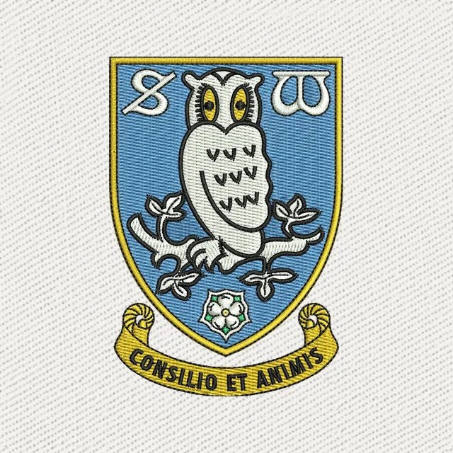Sheffield Wednesday Football Club Logo Stickdatei