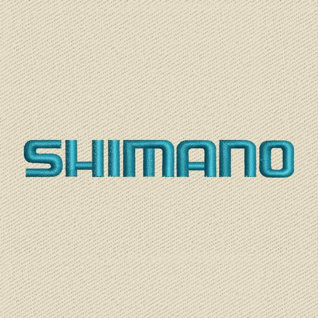 Shimano Logo Embroidery Design