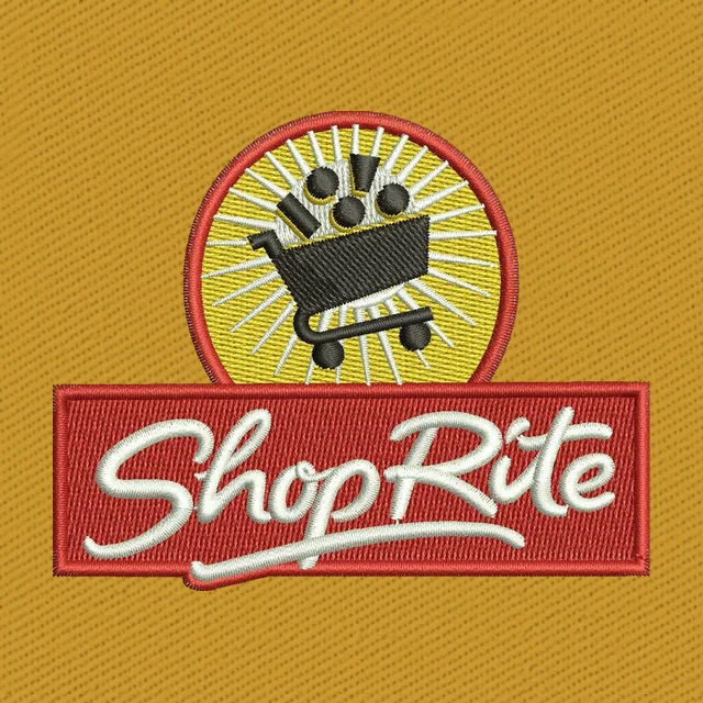 ShopRite Logo Embroidery Design
