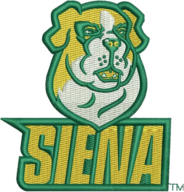 Ricamo Logo Siena Saints su tessuto