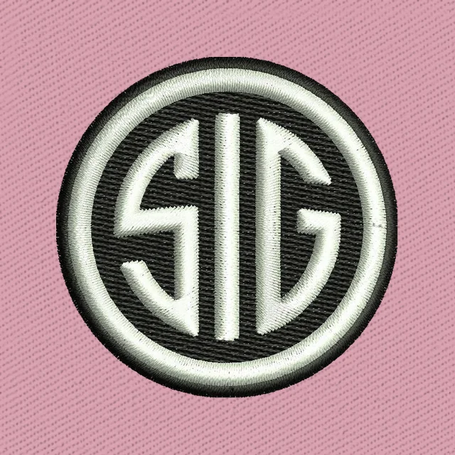 Sig Sauer Logo 2 Embroidery Design