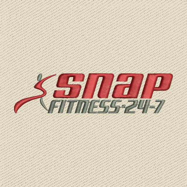 Snap Fitness 24-7 Red Grey Wordmark