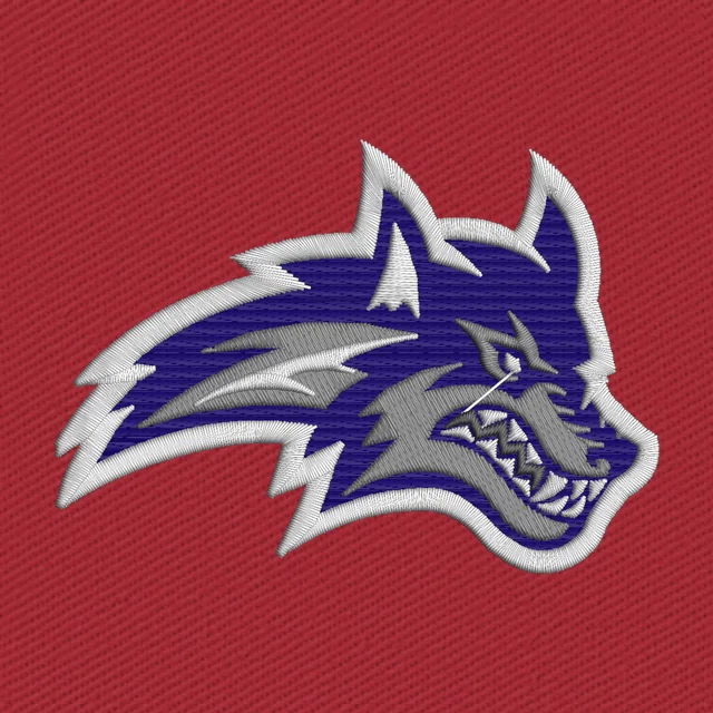 Snowflake Lobos Football Club Logo Embroidery Design