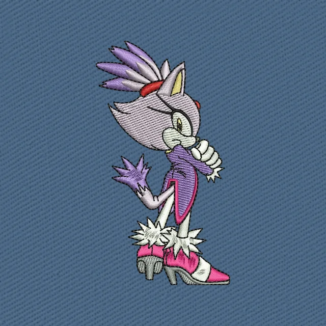 Blaze the Cat Adventure Pose