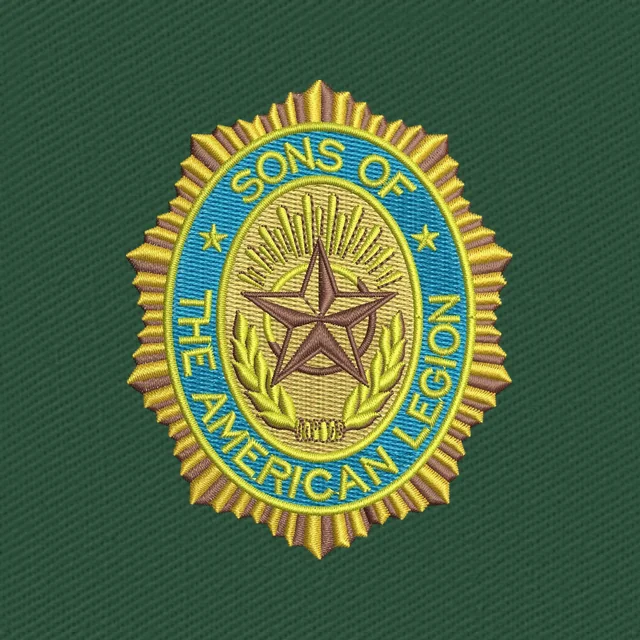 Sons of the American Legion Logo Stickdatei