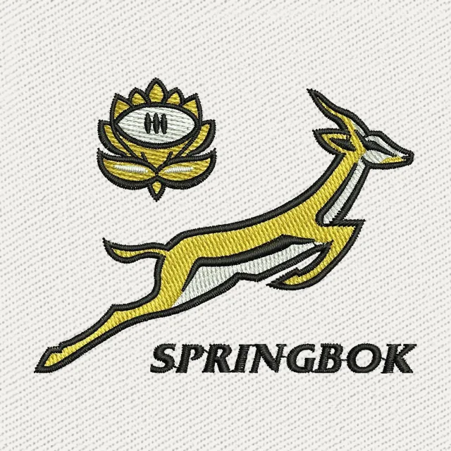South African Rugby Logo Stickdatei