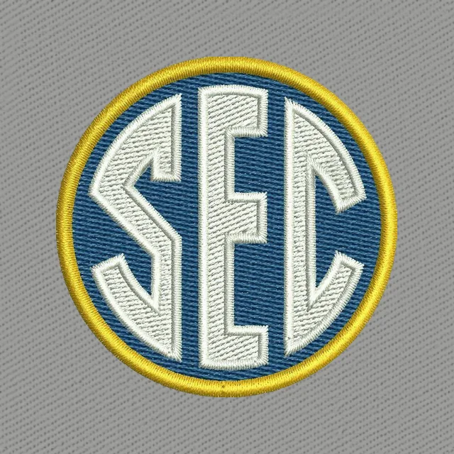 Southeastern Conference New Logo Stickdatei