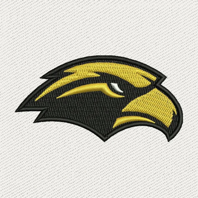 Southern Miss Golden Eagles Secondary Logo Stickdatei