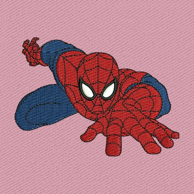 Spiderman Marvel Hero 2 Embroidery Design