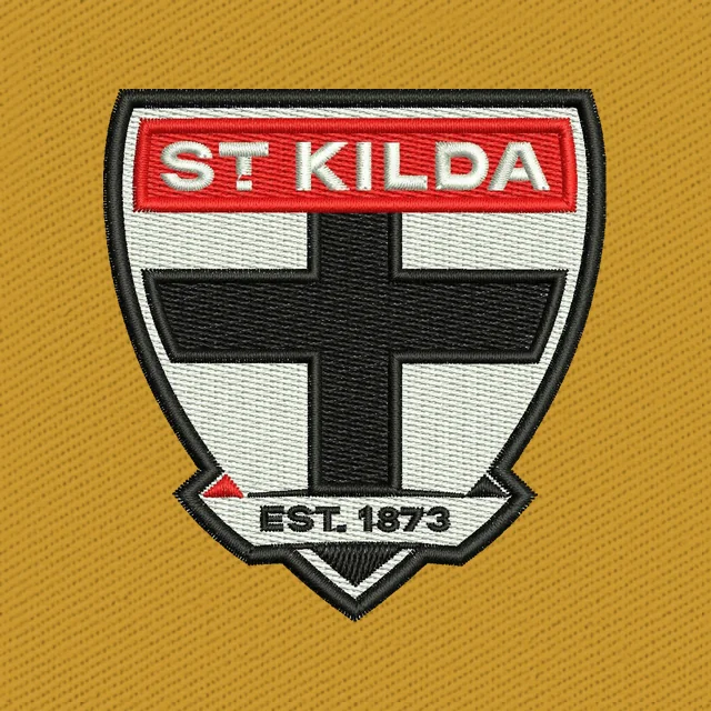 St. Kilda Football Club New Logo Stickdatei