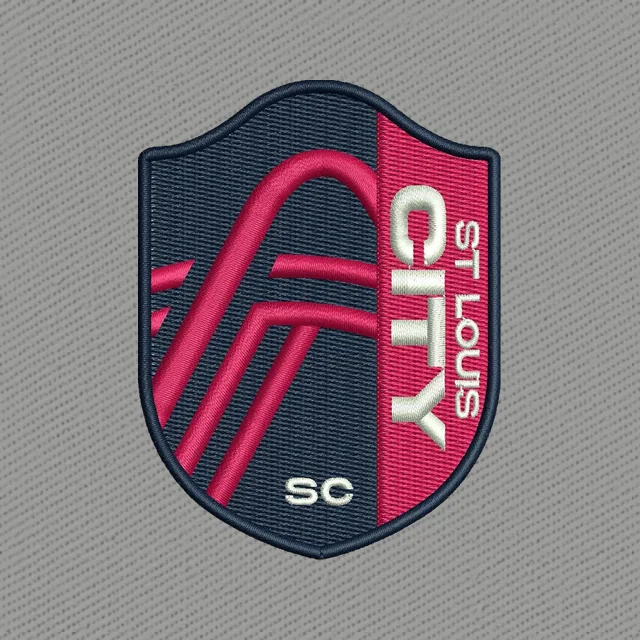 St. Louis City Soccer Club Logo Stickdatei