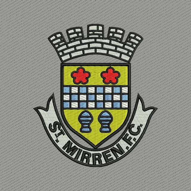 St. Mirren Football Club Logo Stickdatei
