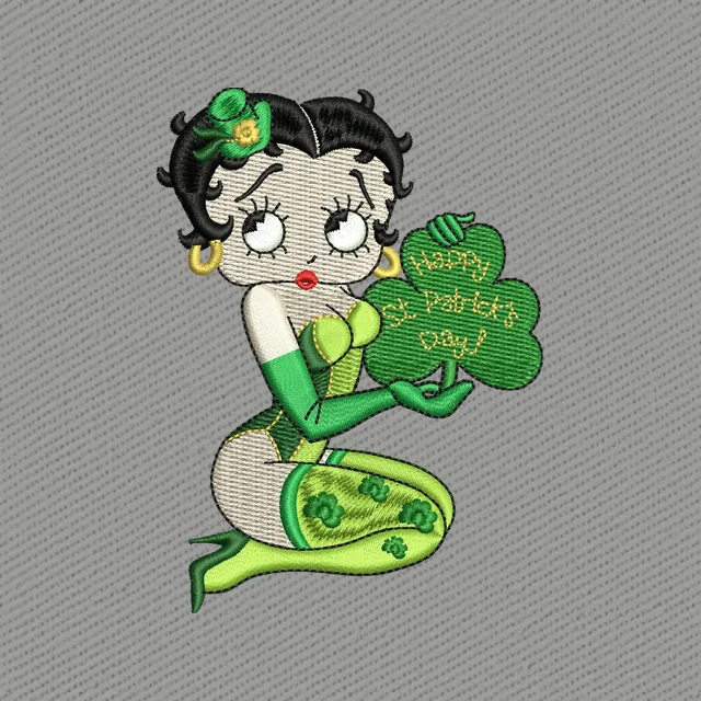Betty Boop per San Patrizio