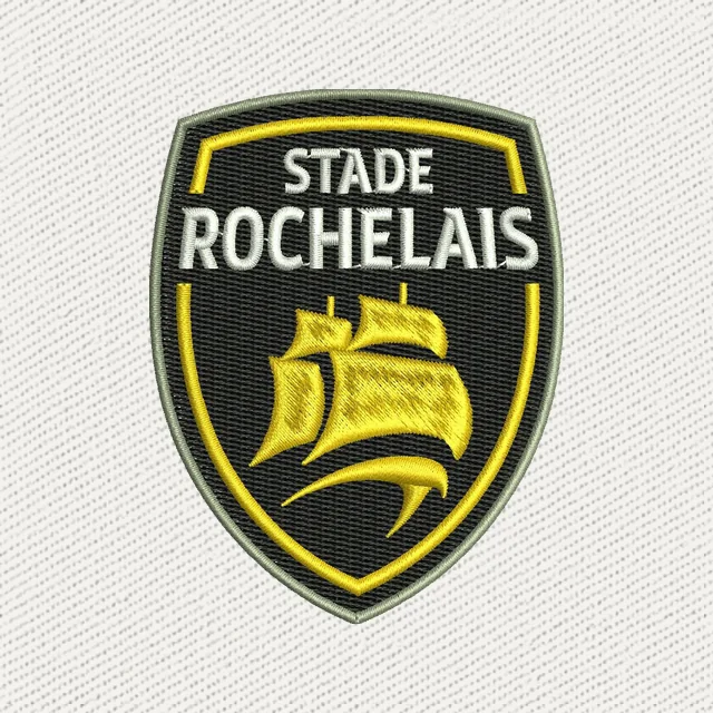 Stade Rochelais Logo Stickdatei