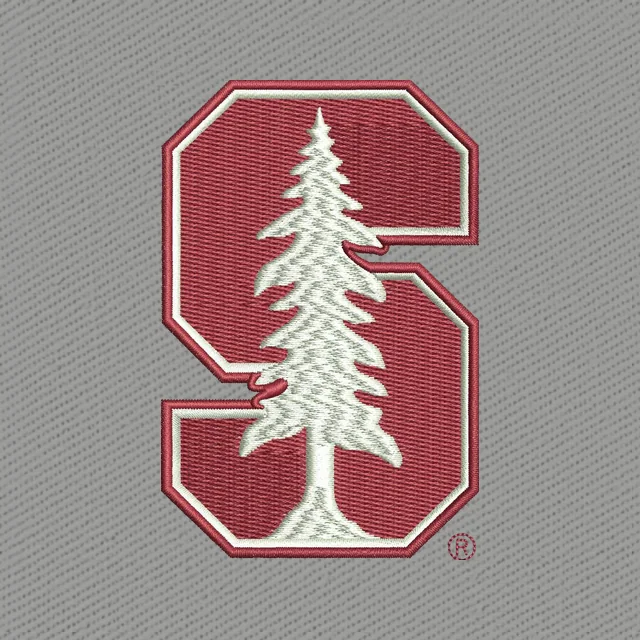 Stanford Cardinal Block-S mit Baum