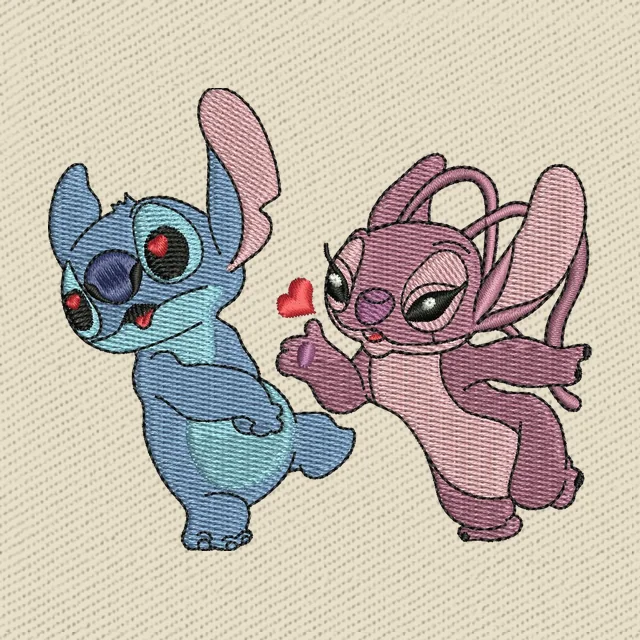 Stitch e Angel animati 3