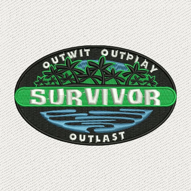 Survivor TV Series Logo 2 Stickdatei