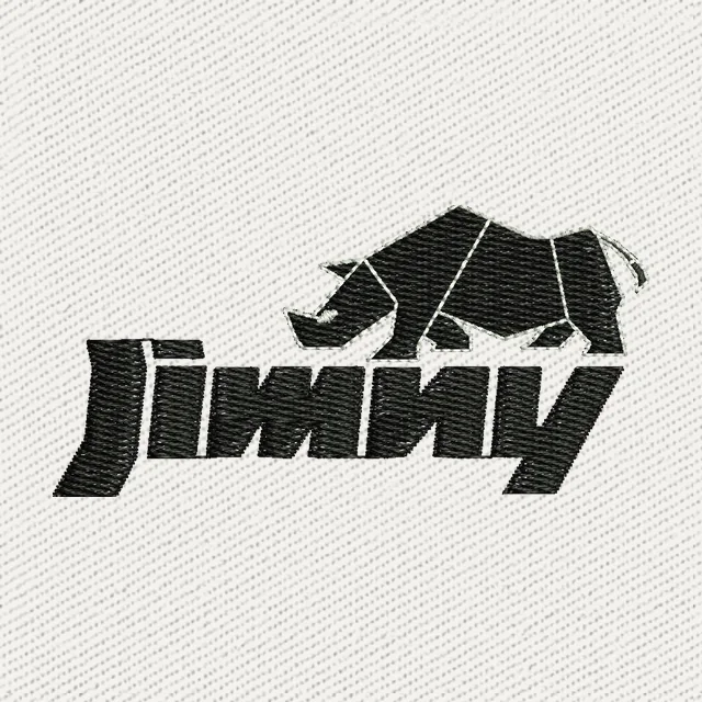 Suzuki Jimny Jeep Logo 2 Embroidery Design