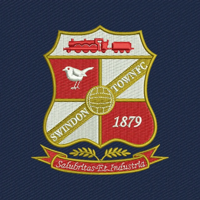 Swindon Town Football Club Logo Stickdatei