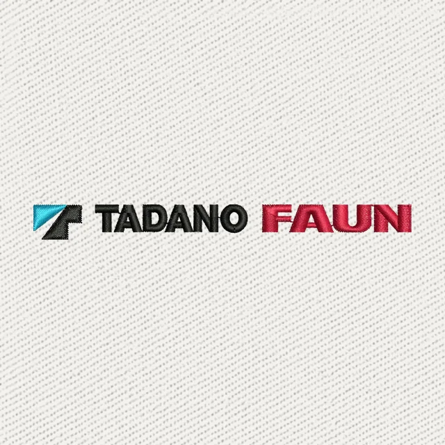 Tadano Faun Logo 2 Embroidery Design