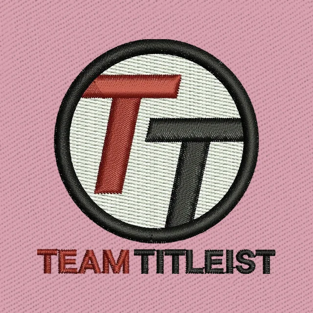 Team Titleist Logo Embroidery Design