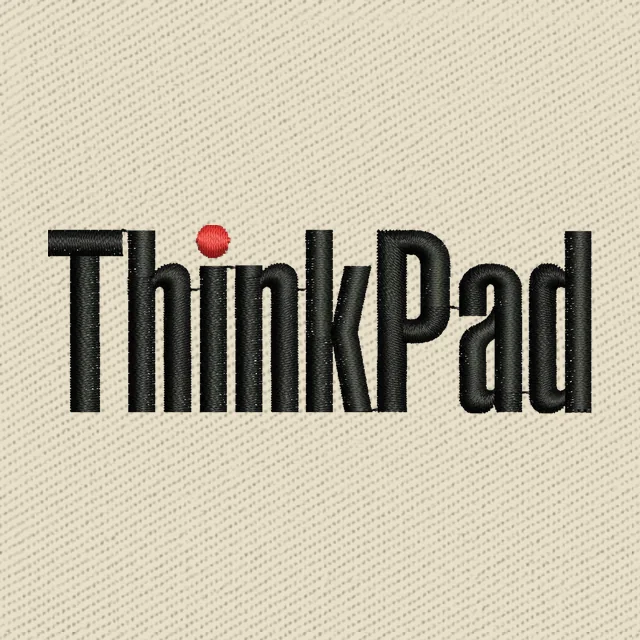 ThinkPad Logo Embroidery Design