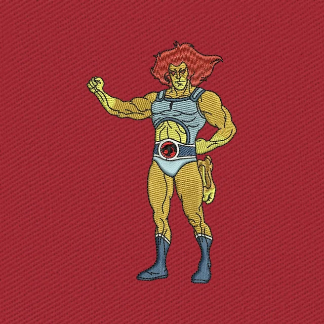 Disegno da ricamo Lion-O ThunderCats personaggio in piedi