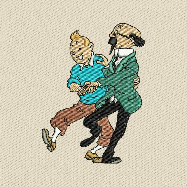 Tintin e Professor Calculus