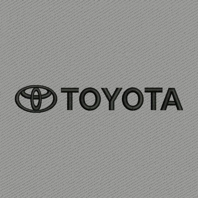 Toyota Logo 2 Embroidery Design
