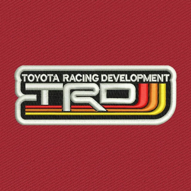 Toyota Racing Development TRD Logo Stickdatei