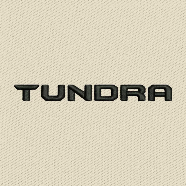 Toyota Tundra Logo Embroidery Design