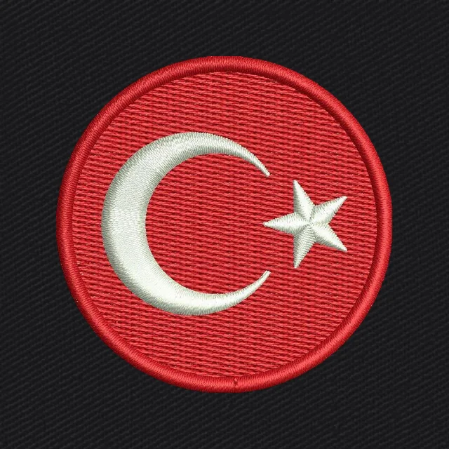 Turkey National Football Team Logo Stickdatei