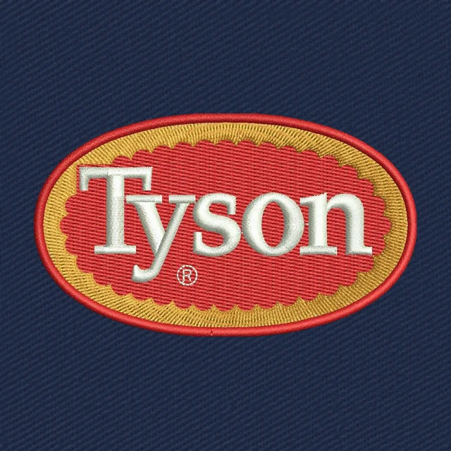 Tyson Foods Logo Embroidery Design