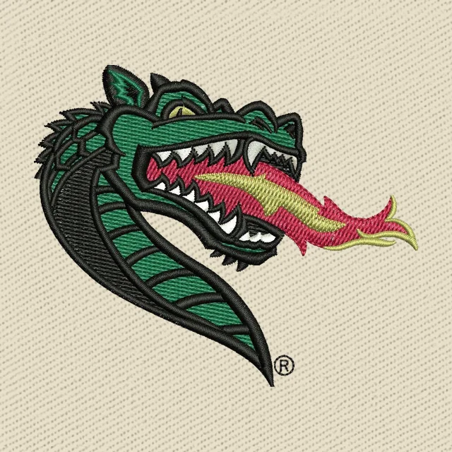 UAB Blazers Logo Embroidery Design