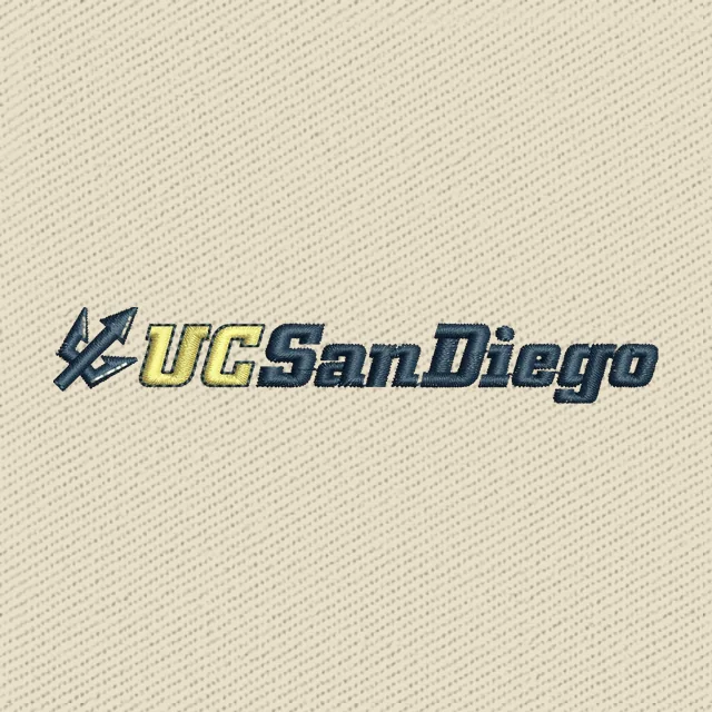 UC San Diego Tritons Schriftlogo Stickdatei