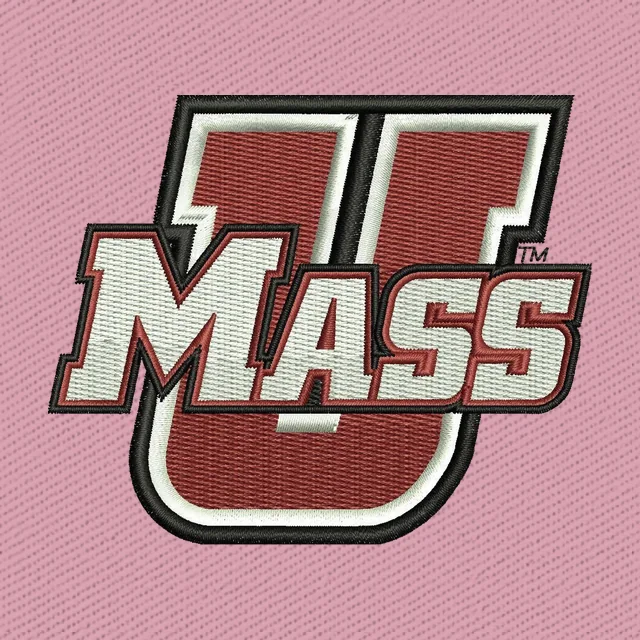UMass Minutemen Basketball Team Logo Stickdatei