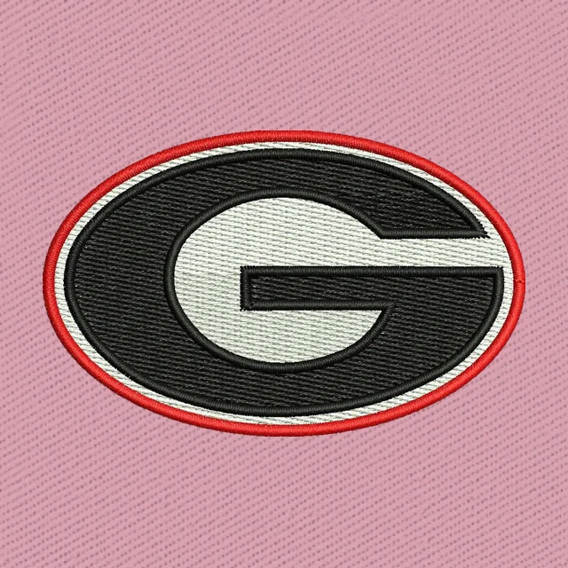 University of Georgia Logo Embroidery Design