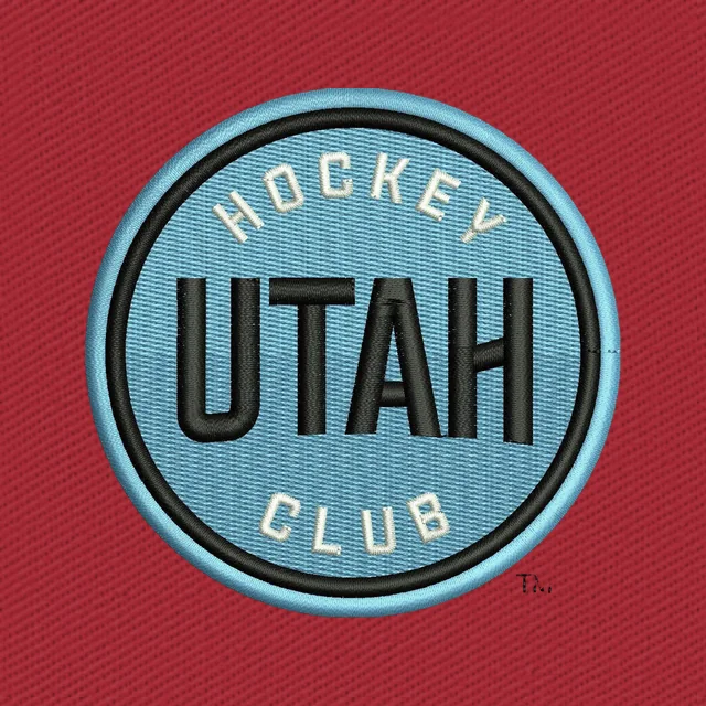 Utah Hockey Club Logo Embroidery Design