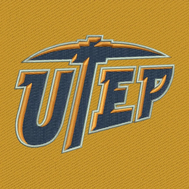 UTEP Football Team Logo 2 Embroidery Design
