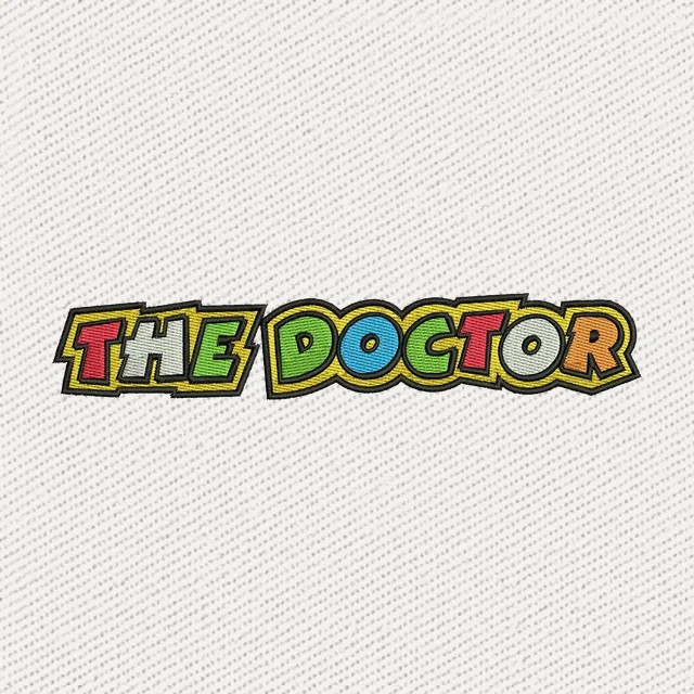 Valentino Rossi 2012 Doctor Logo 2 New 2 Stickdatei