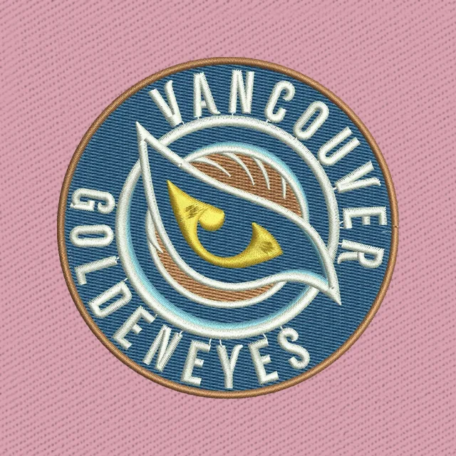Rundes Vancouver Goldeneyes Baseballlogo
