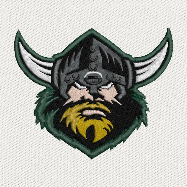 Viking Head Embroidery Design