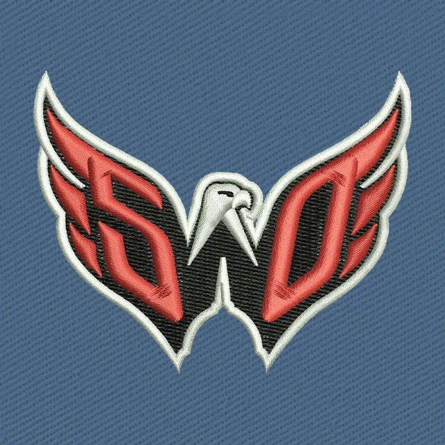 Washington Capitals 2025 Adlerlogo Stickdatei